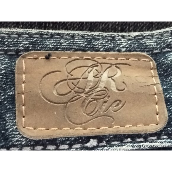 American Rag Cie Womens Cropped Denim Jeans Embellished Back Pockets Size 18 - Picture 8 of 10